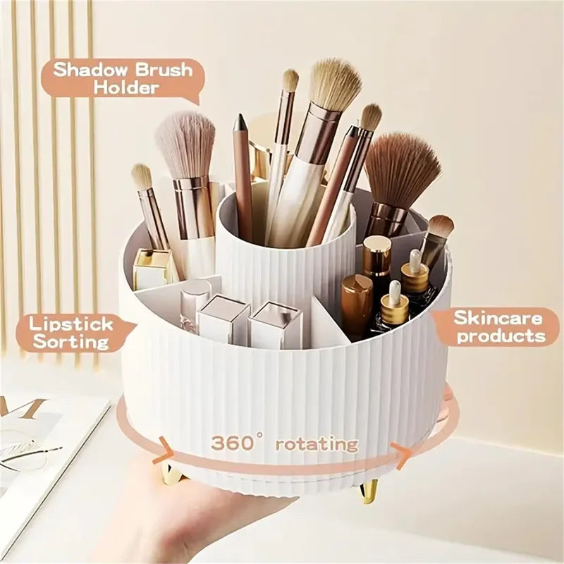 Elegant Spin Makeup Organizer