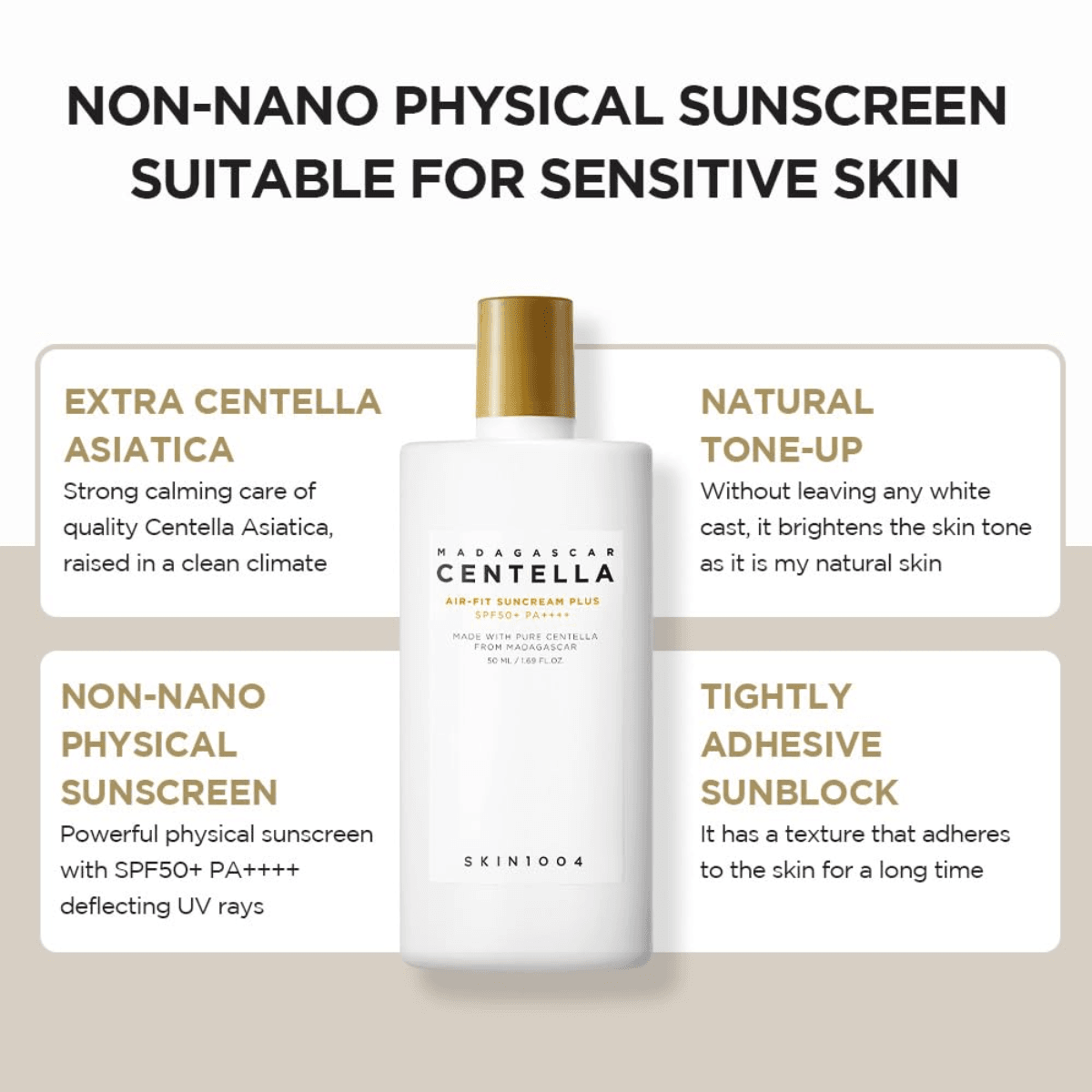 Skin 1004 Centella Suncream SPF 50+